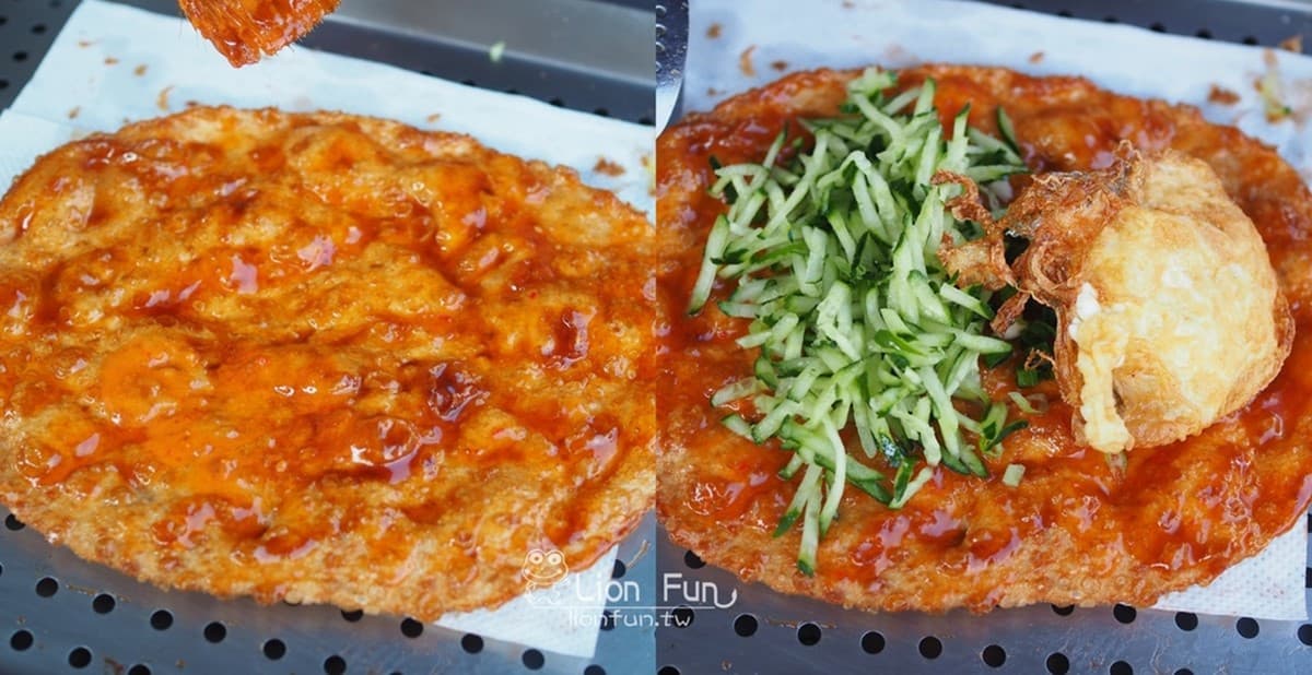 在地回購率超高!4.9星「黃金炸蛋蔥油餅」藏這,半熟蛋尬蔥花、小黃瓜超唰嘴 在地回購率超高!4.9星「黃金炸蛋蔥油餅」藏這,半熟蛋尬蔥花、小黃瓜超唰嘴