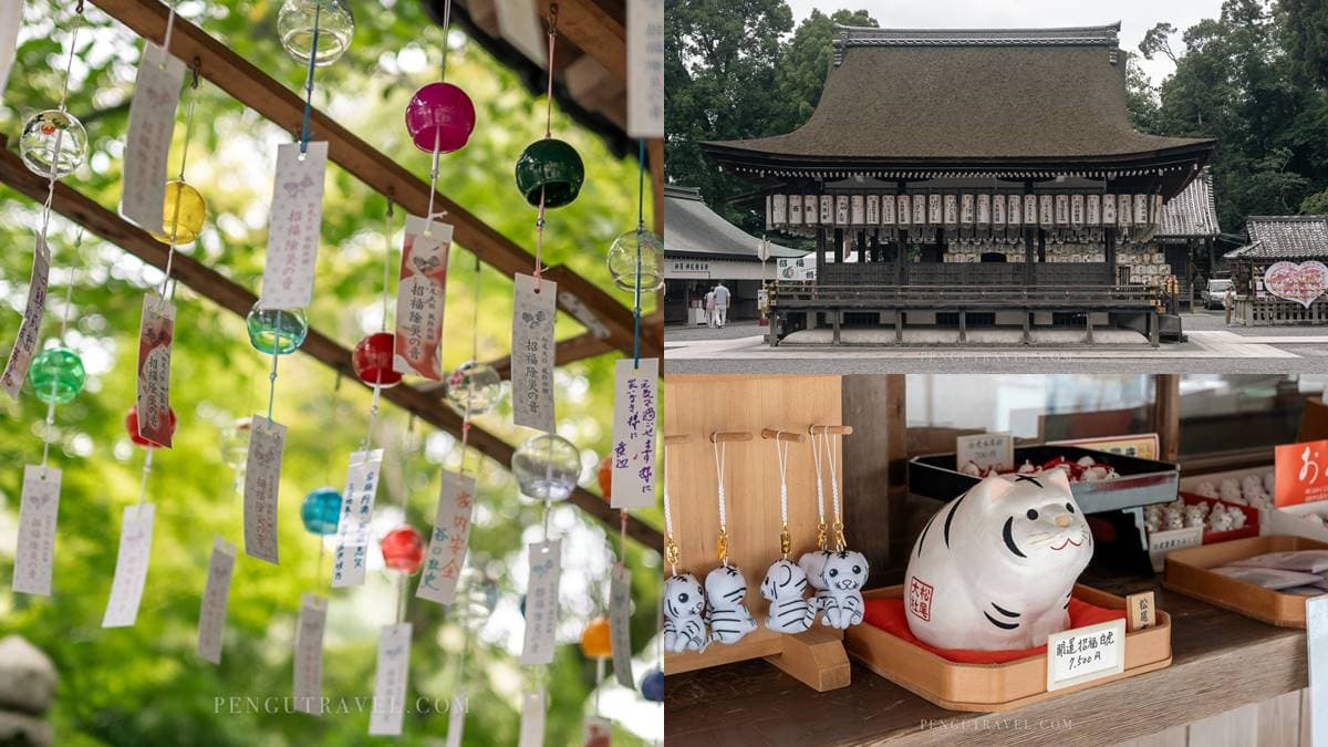 700風鈴美翻!嵐山「隱藏版神社」推薦必逛,必買「超萌白虎神籤」好運滿滿
