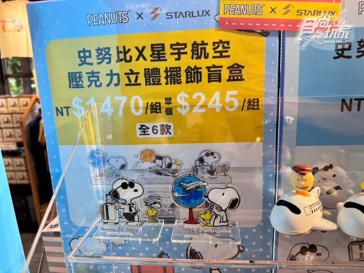 星宇航空「史努比快閃店」開張!限量公仔、盲盒必收,滿額再抽亞洲線機票(中獎公布) 星宇航空「史努比快閃店」開張!限量公仔、盲盒必收,滿額再抽亞洲線機票(中獎公布)