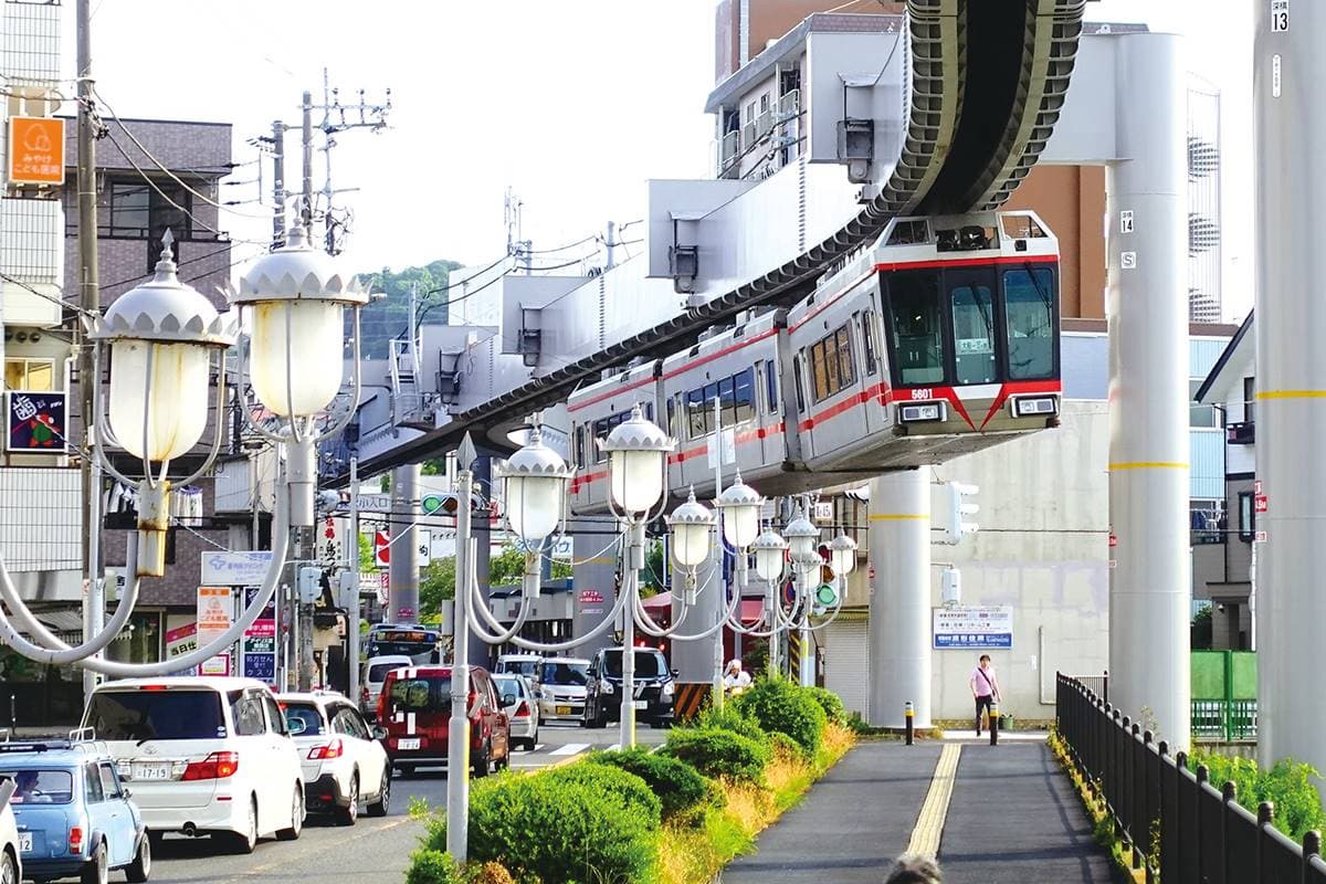 懼高症勿試!日本「懸掛倒吊列車」超刺激,每小時75公里根本雲霄飛車 懼高症勿試!日本「懸掛倒吊列車」超刺激,每小時75公里根本雲霄飛車