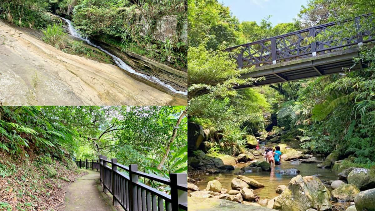 走20分鐘輕鬆抵達!基隆「祕境步道」免費玩水、享受天然瀑布SPA,消暑快衝