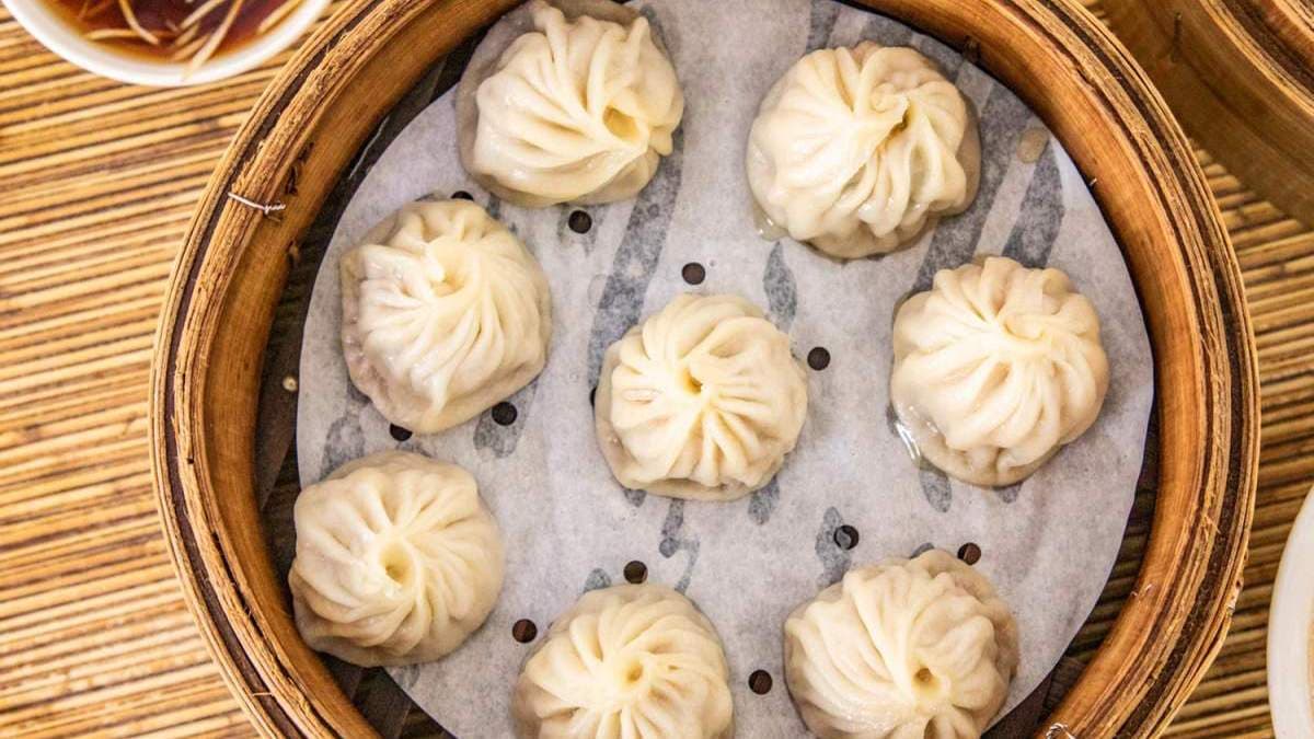 豆豆小籠湯包、蒸餃