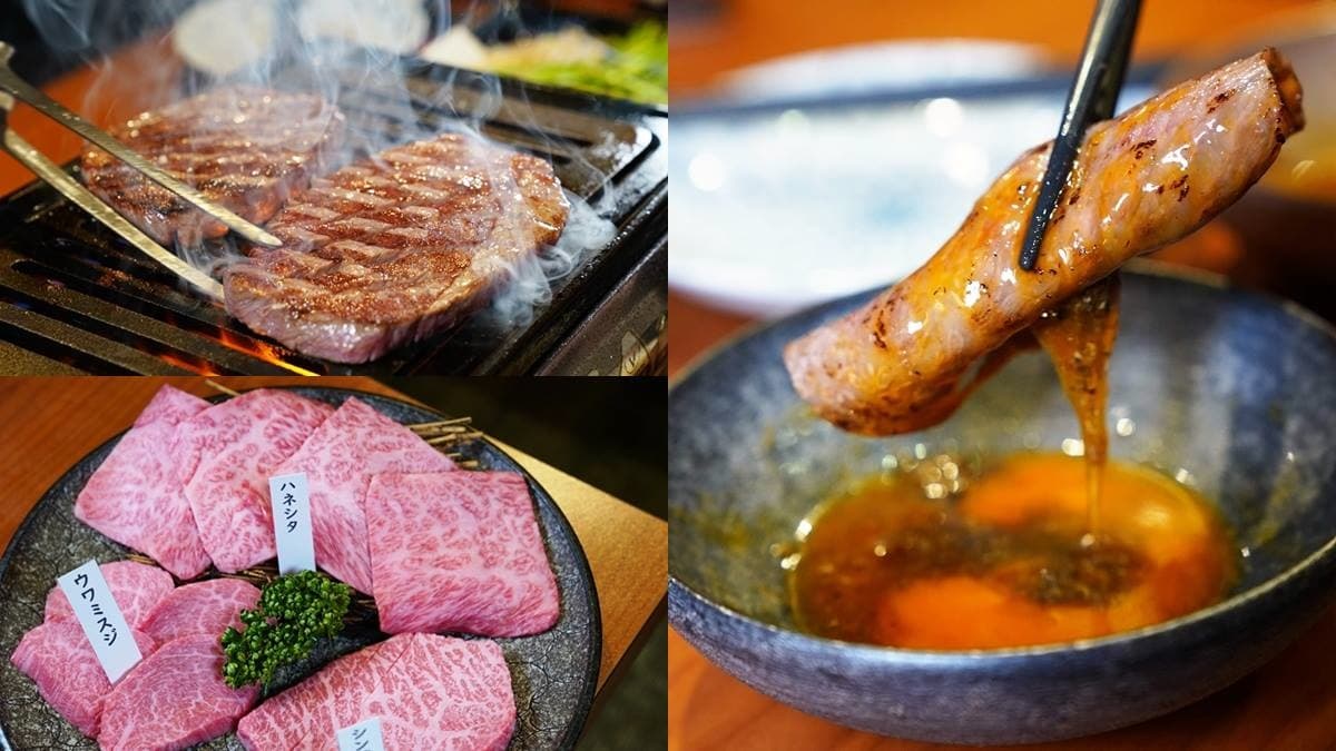 2026台中燒肉推薦TOP12!網評4.9超難訂名店、燒烤吃到飽、米其林星級 台中燒肉「俺達の肉屋」,肉品為全牛手工分切。
