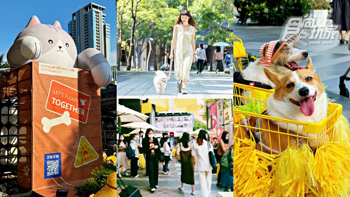 台中草悟道化身毛孩天堂!9大創新設計+限定活動:寵物快閃市集、共享推車