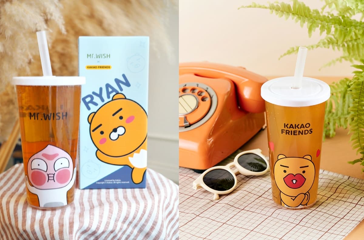 【獨家】萊恩、桃子手搖飲料罐!Mr.Wish送「Kakao Friends保冷袋」,千個免費領 【獨家】萊恩、桃子手搖飲料罐!Mr.Wish送「Kakao Friends保冷袋」,千個免費領
