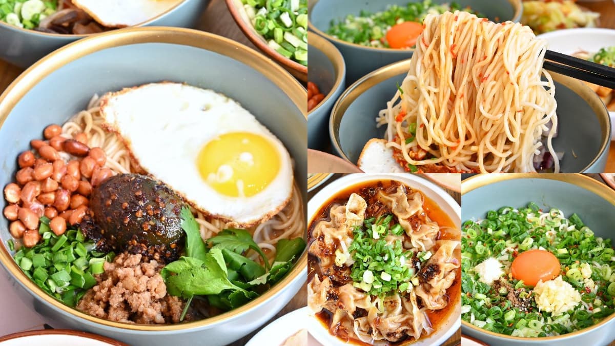 台中也有銷魂皮蛋麵!肉燥拌獨門辣醬濃郁噴香,滿滿蔥海+生蛋黃滑嫩唰嘴