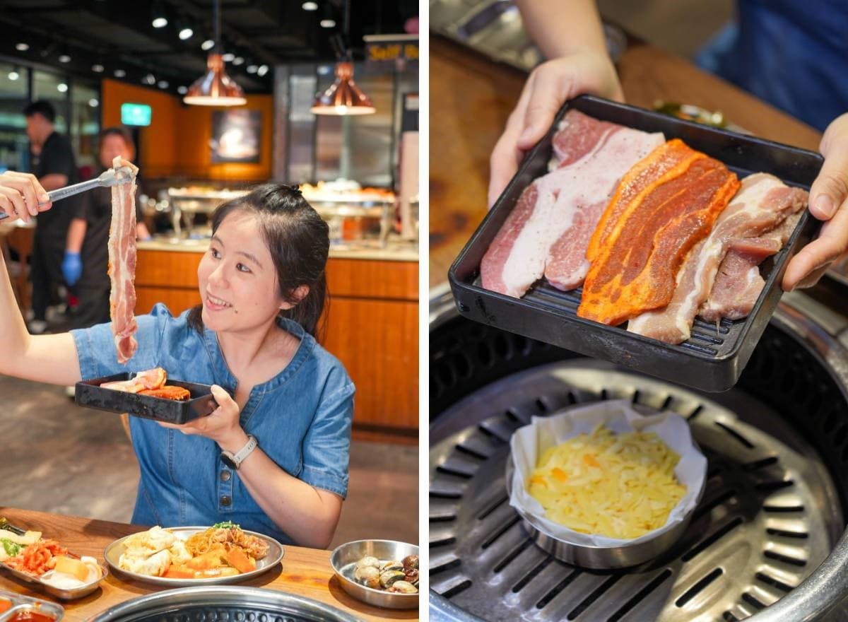 台北車站竟藏「燒肉吃到飽」!479元起韓式料理無限吃,必嘗道地醬烤豬五花 台北車站竟藏「燒肉吃到飽」!479元起韓式料理無限吃,必嘗道地醬烤豬五花