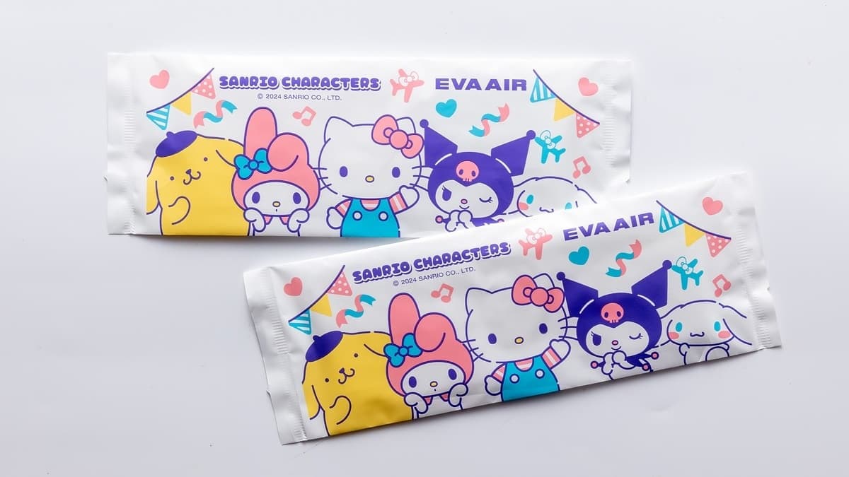 Hello Kitty彩繪機來了!長榮三麗鷗新機登場,撲克牌、登機證超欠收藏 Hello Kitty彩繪機來了!長榮三麗鷗新機登場,撲克牌、登機證超欠收藏
