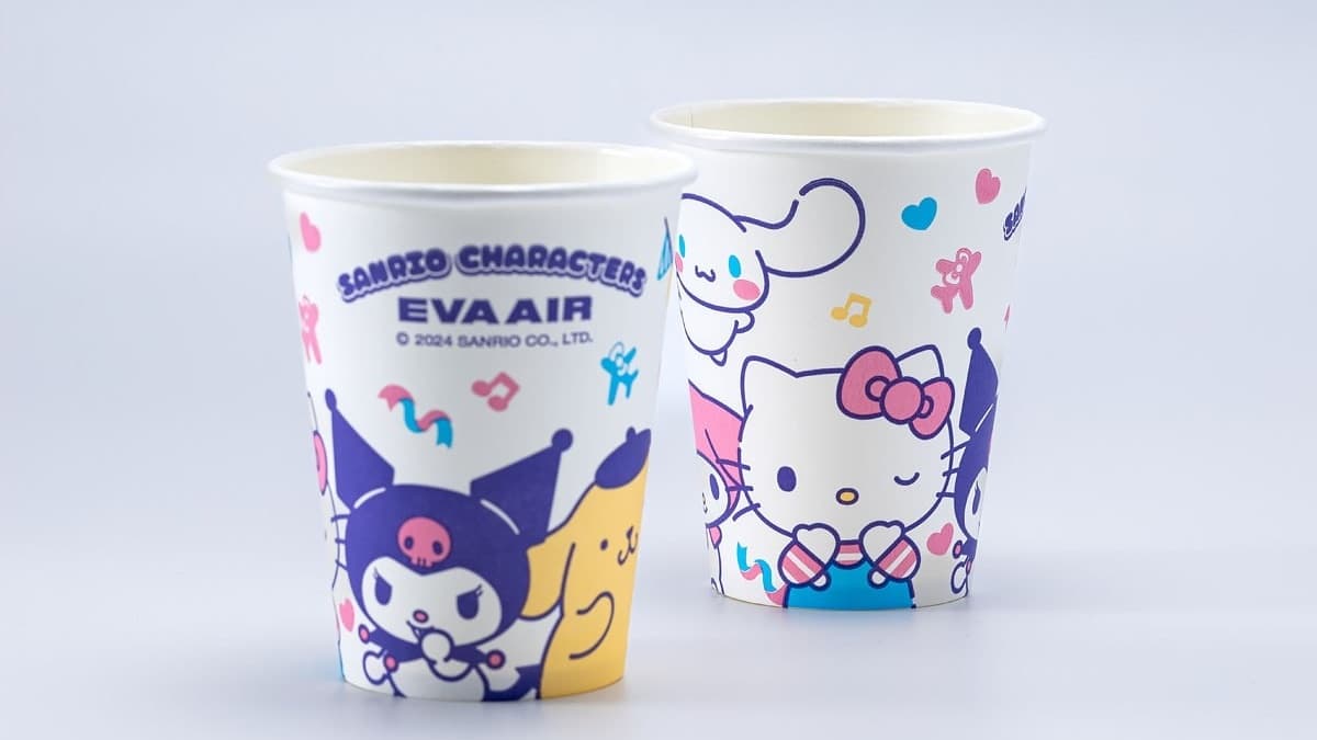 Hello Kitty彩繪機來了!長榮三麗鷗新機登場,撲克牌、登機證超欠收藏 Hello Kitty彩繪機來了!長榮三麗鷗新機登場,撲克牌、登機證超欠收藏