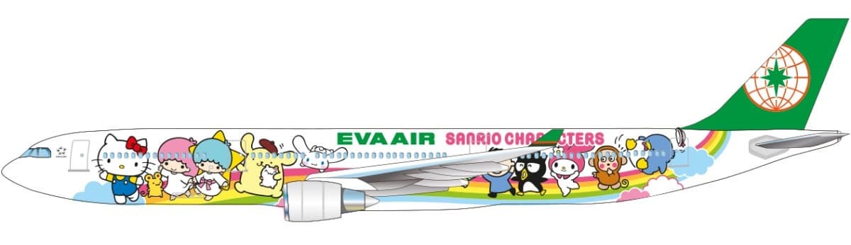Hello Kitty彩繪機來了!長榮三麗鷗新機登場,撲克牌、登機證超欠收藏 Hello Kitty彩繪機來了!長榮三麗鷗新機登場,撲克牌、登機證超欠收藏