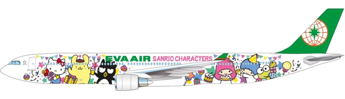 Hello Kitty彩繪機來了!長榮三麗鷗新機登場,撲克牌、登機證超欠收藏 Hello Kitty彩繪機來了!長榮三麗鷗新機登場,撲克牌、登機證超欠收藏