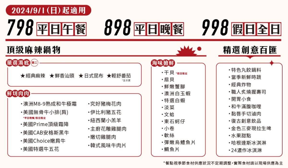 「小福利麻辣鍋」這時起降價了!超過20款肉品+海鮮任吃,堪稱火鍋版饗食天堂 「小福利麻辣鍋」這時起降價了!超過20款肉品+海鮮任吃,堪稱火鍋版饗食天堂