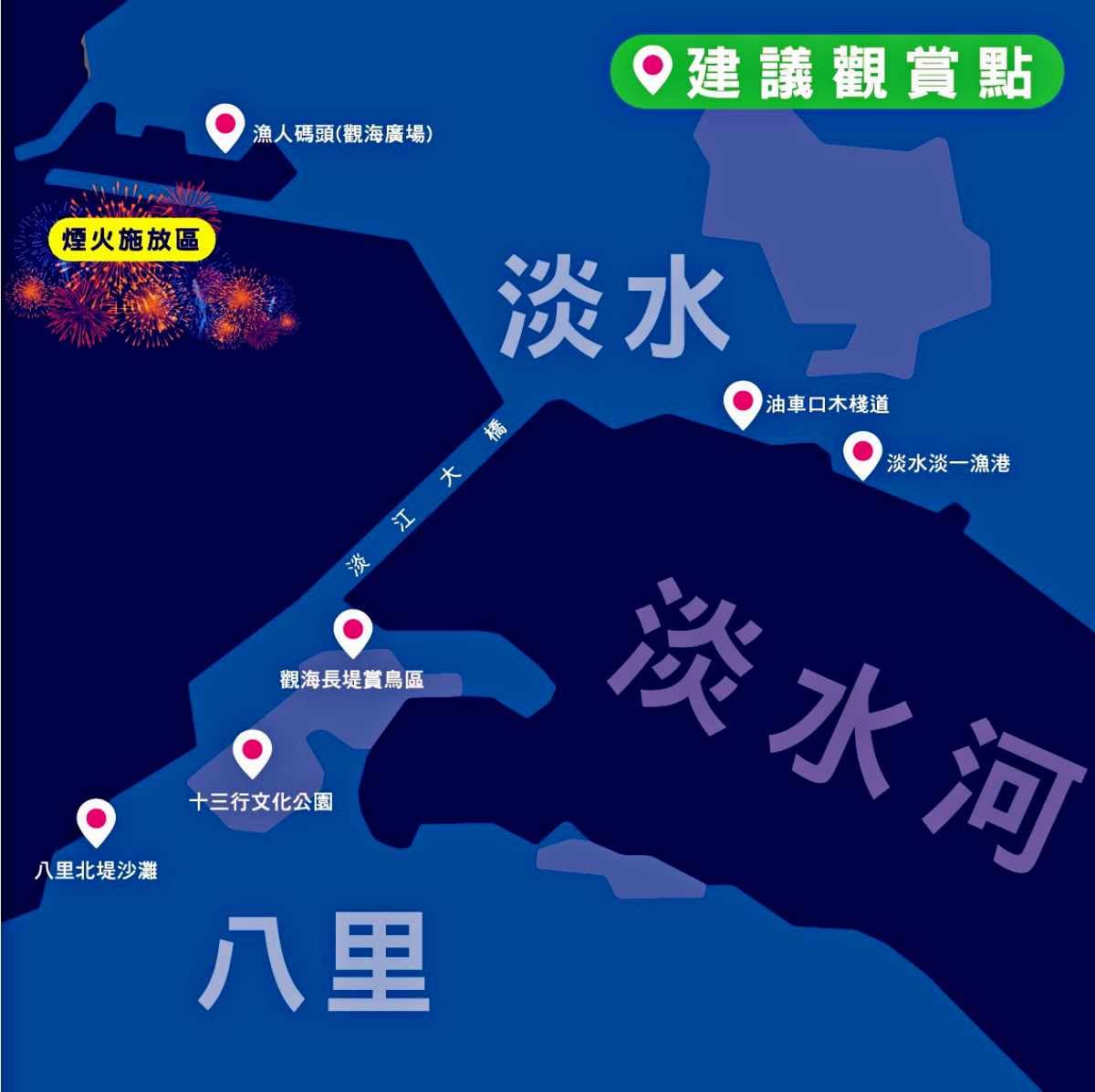 狂炸600秒璀璨花火!「2026淡水漁人碼頭煙火」即將回歸,3場次時間出爐 「2025淡水漁人碼頭煙火」8月登場!狂炸600秒高空煙火,3場次時間快筆記