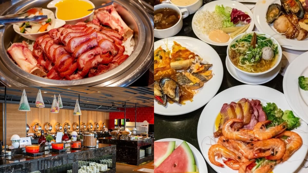 420元爽嗑海鮮吃到飽!新北萬里隱藏版「海景Buffet」,白蝦、淡菜、豬腳無限吃