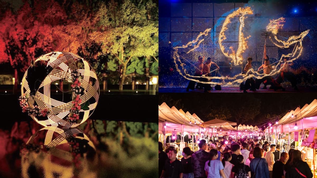 7公尺「湖上竹月」現身嘉義!中秋美拍8大夢幻展區,9月底前天天有市集