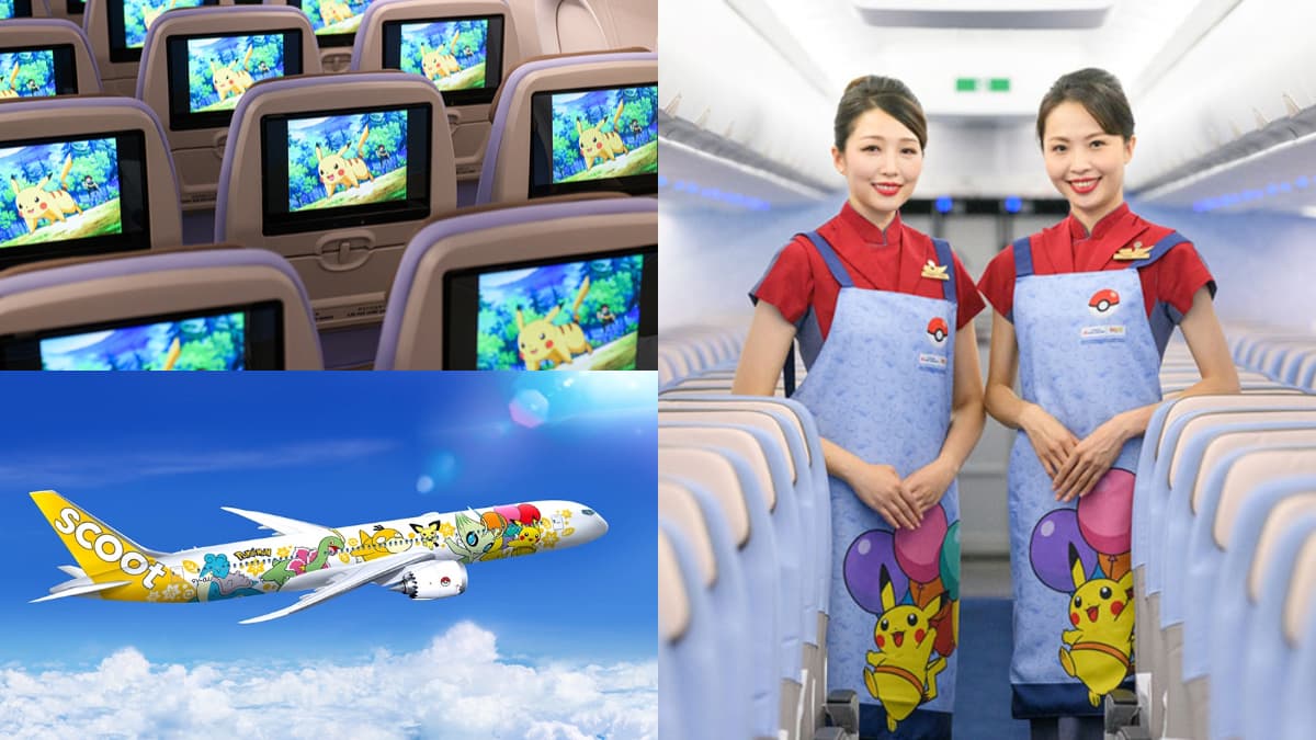 寶可夢迷必搭!6大航空推「皮卡丘彩繪機」,沖繩、台日航線都有超萌選擇