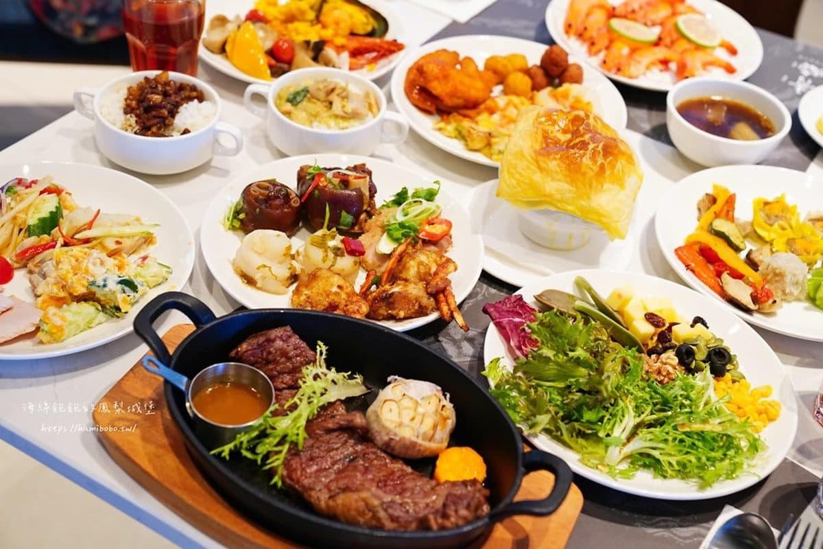 新莊最強牛排吃到飽!629元爽嗑40道異國料理,鮮蝦、港點、披薩無限夾 新莊最強牛排吃到飽!629元爽嗑40道異國料理,鮮蝦、港點、披薩無限夾