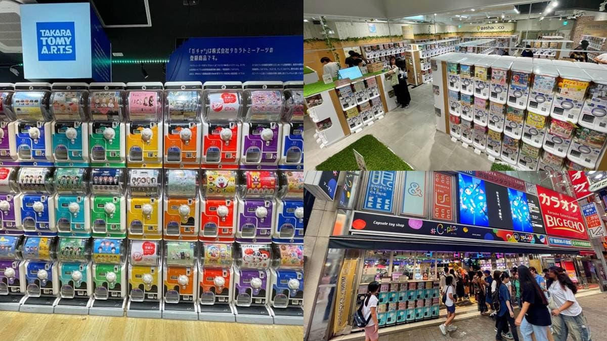 扭蛋迷快衝!2024東京7間扭蛋店推薦:金氏紀錄全球最大、七彩最美扭蛋機