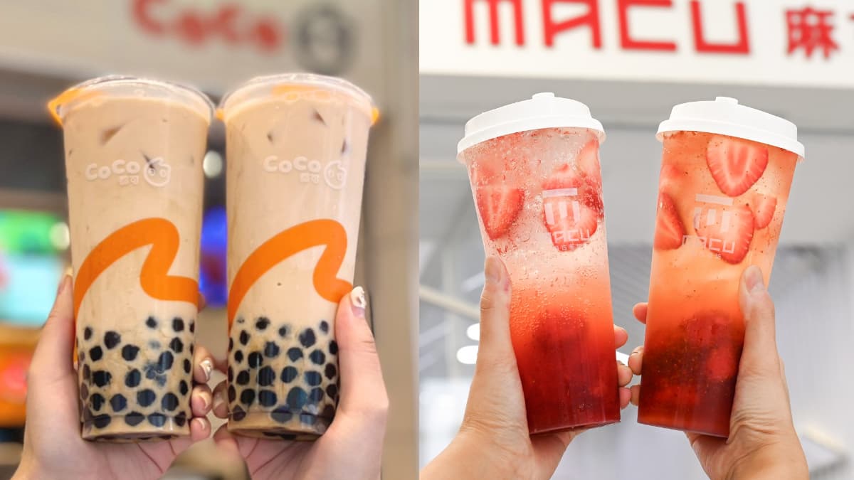 CoCo、麻古、康青龍買一送一!4大飲品優惠包,珍奶、草莓泡泡夯品都爽喝