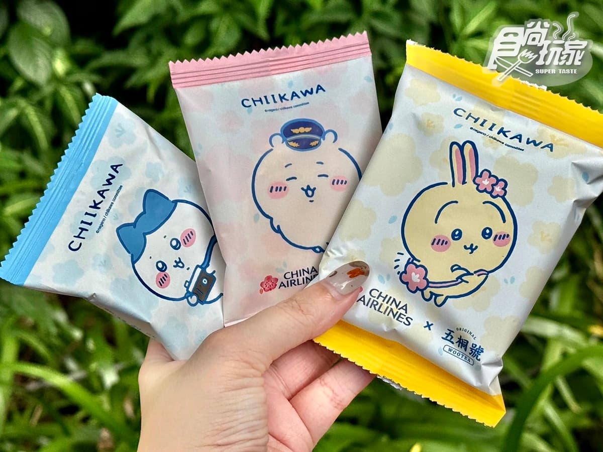吉伊卡哇機上甜品太犯規!華航x五桐號9大品項萌翻,全航線都吃得到 吉伊卡哇機上甜品太犯規!華航x五桐號9大品項萌翻,全航線都吃得到