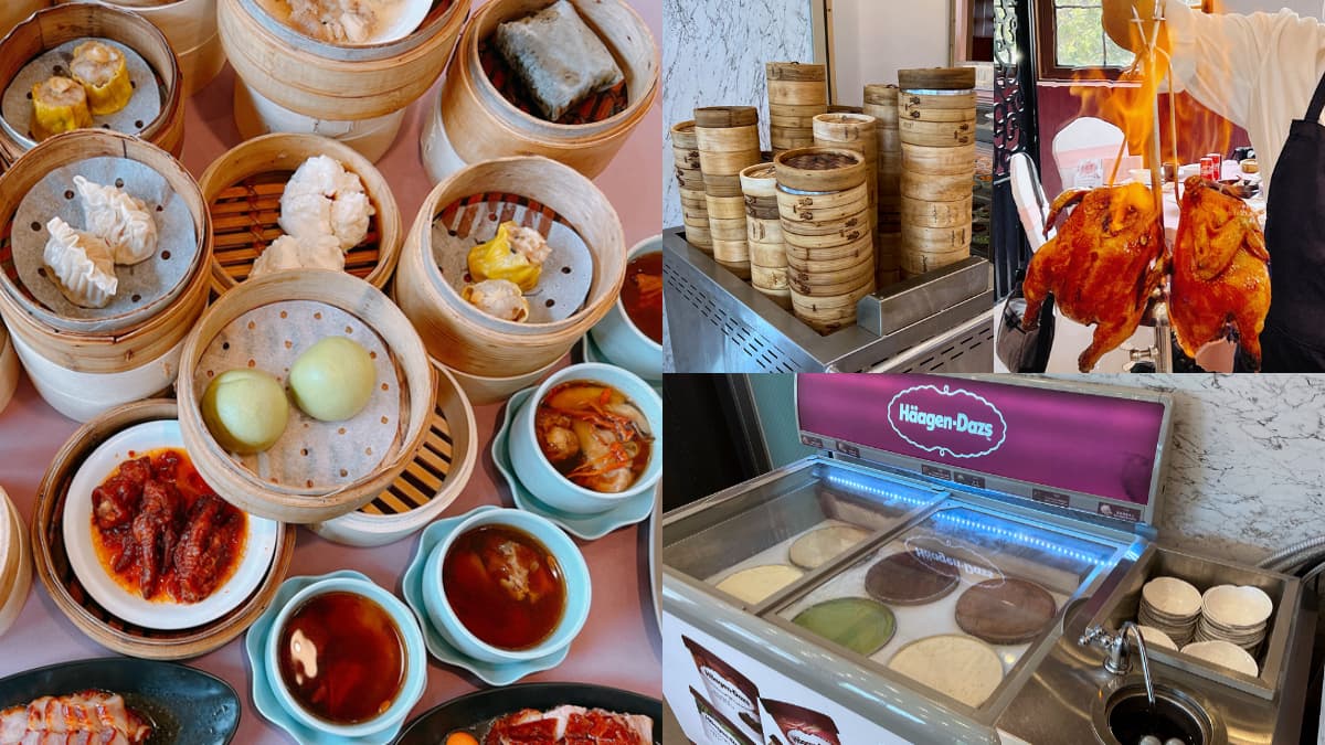 桃園港式料理吃到飽!港點、熱炒60道無限吃,必嗑脆皮雞、火焰櫻桃鴨