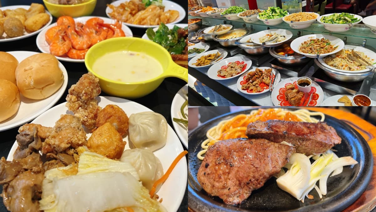 390元爽嗑牛排+自助吧!桃園高CP值吃到飽,熱炒、水果百種食材無限夾