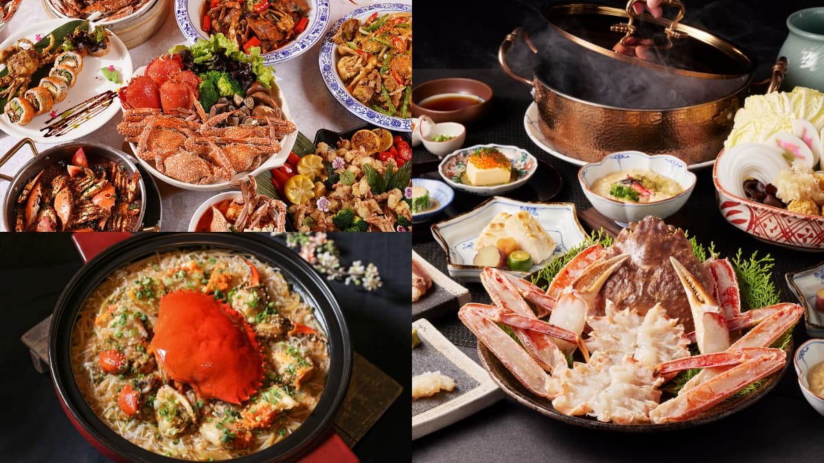 1280元螃蟹吃到飽!4大飯店秋蟹季盤點,晶華軒推「蟹版酸菜魚」