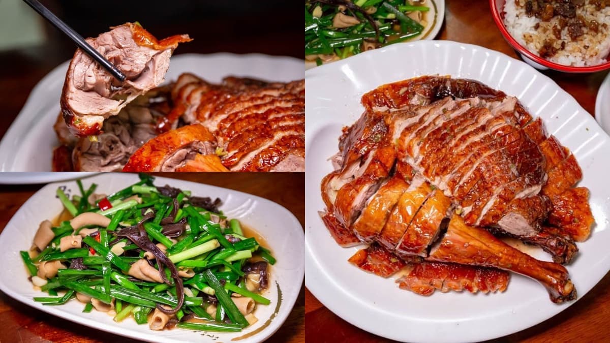 桃園人激推「銷魂廣式燒鵝」!皮脆肉嫩又多汁,超經典「韭菜炒鵝腸」也必吃