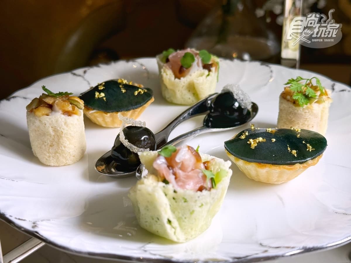 吃就送黑繃帶!星級飯店「赫蓮娜」下午茶,燕窩、帝王蟹變身精緻美點 吃就送黑繃帶!星級飯店「赫蓮娜」下午茶,燕窩、帝王蟹變身精緻美點