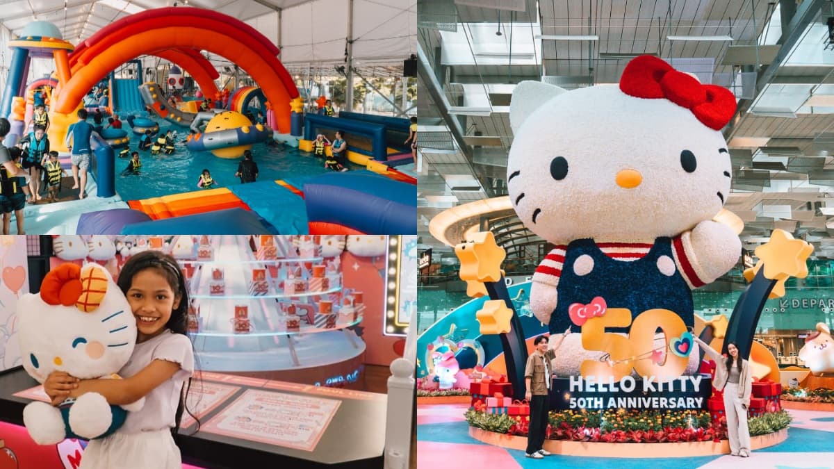 亞洲最讚機場變身Kitty樂園!50週年慶典6亮點,8公尺高凱蒂貓免費拍