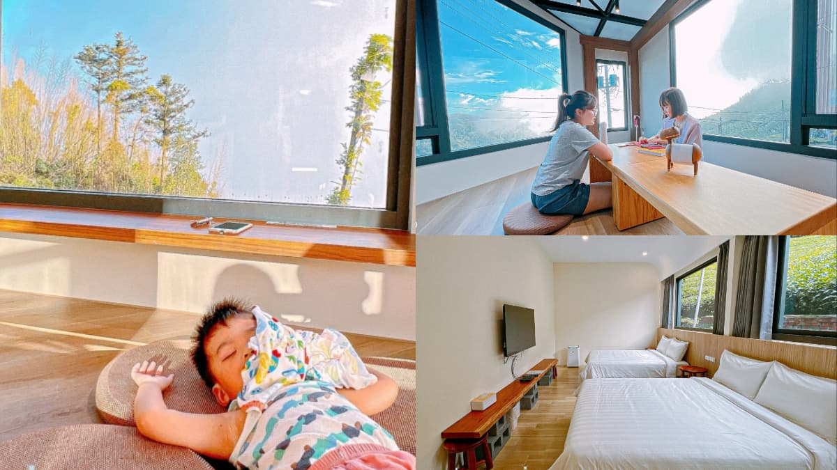雲海茶園無敵窗景!阿里山新祕境民宿,品茗還能「指點人生」