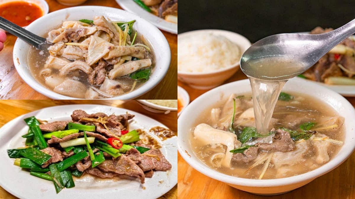 免費續湯喝到飽!高雄老店「滿料牛雜湯」只要80元,牛肉熱炒百元出頭超親民