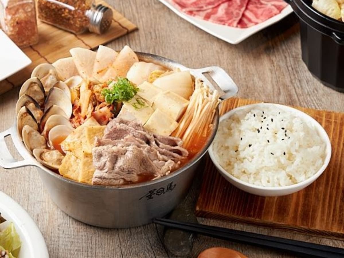 屋馬燒肉外送「韓式牛肉火鍋」買一送一