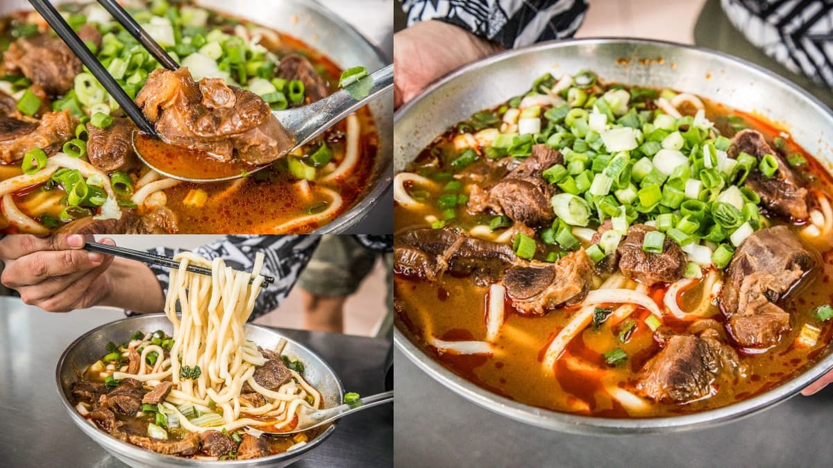 免費加湯、加麵吃到撐!桃園「大碗公牛肉麵」24小時營業,湯頭香濃肉量多