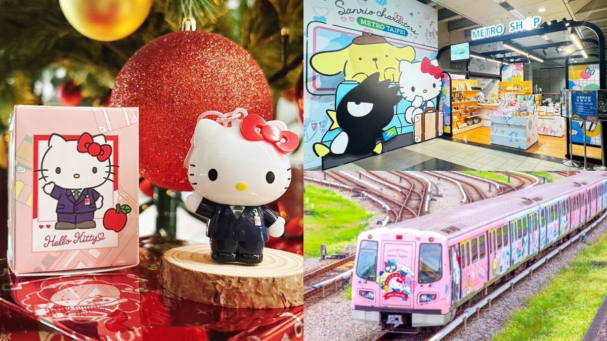 HELLO KITTY變身捷運站長!造型公仔悠遊卡「這天」開賣,時間、地點曝光