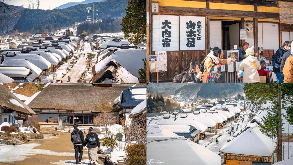 完全不用人擠人!日本「隱藏版合掌村」雪景一樣美,百歲驛站保存更完整