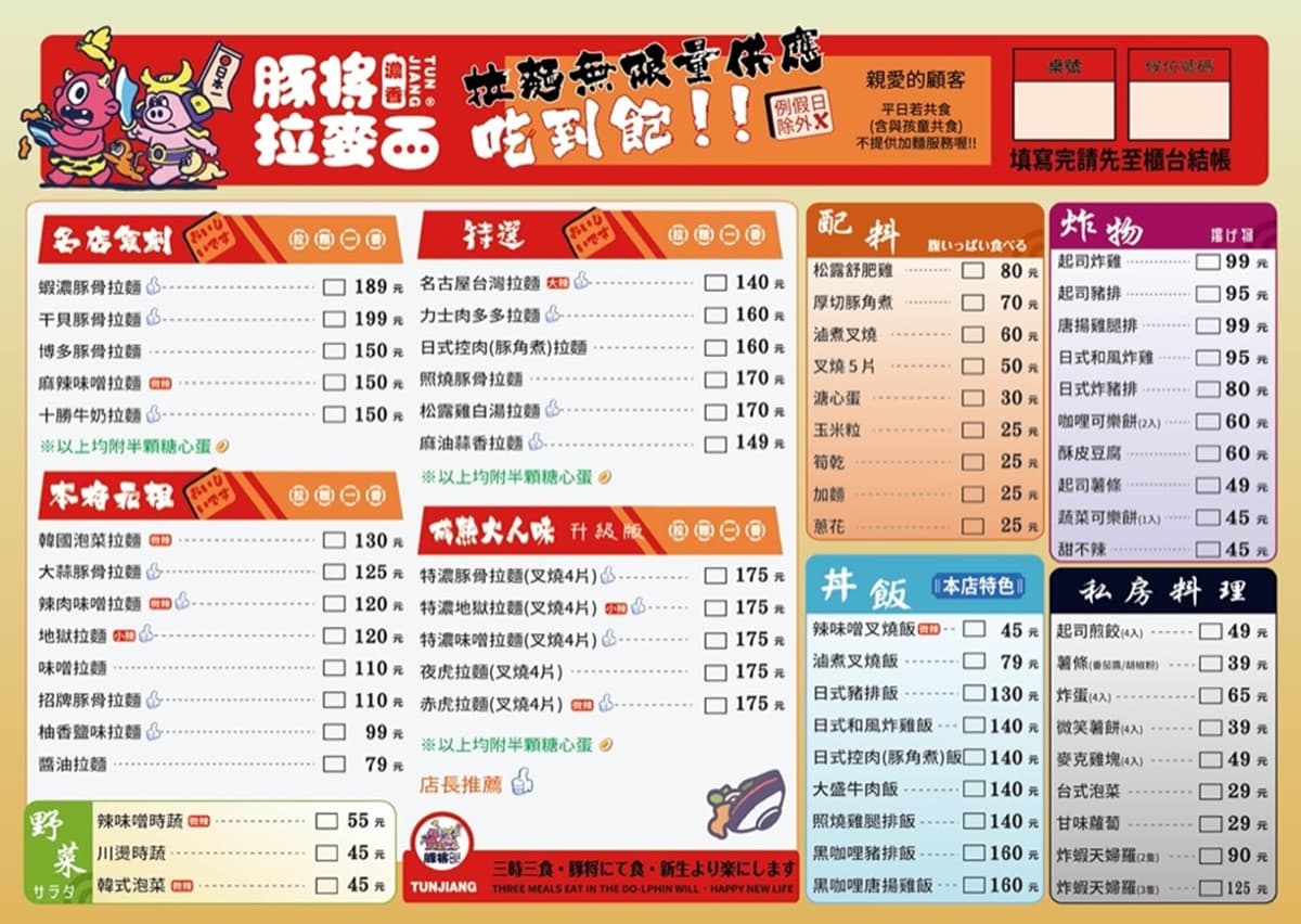 最低只要79元!高CP值「平價拉麵」免費加麵吃到飽,必點博多豚骨、起司豬排 最低只要79元!高CP值「平價拉麵」免費加麵吃到飽,必點博多豚骨、起司豬排