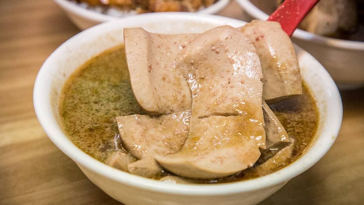 施家麻油腰花