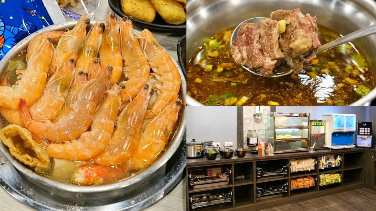 180元吃到飽!台南4.7星好評「高CP值火鍋」,肉燥飯、炸物、飲品無限吃