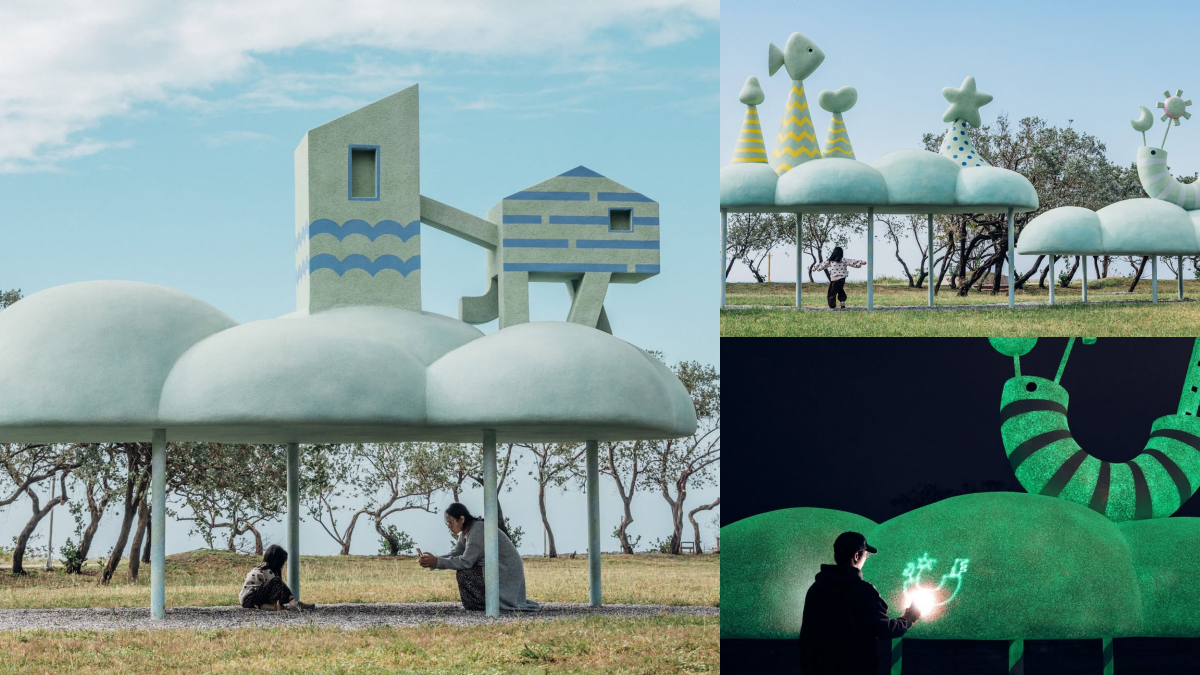 不插電自動發光!2025屏東新景點「雲光島」,用手電筒就能輕鬆作畫