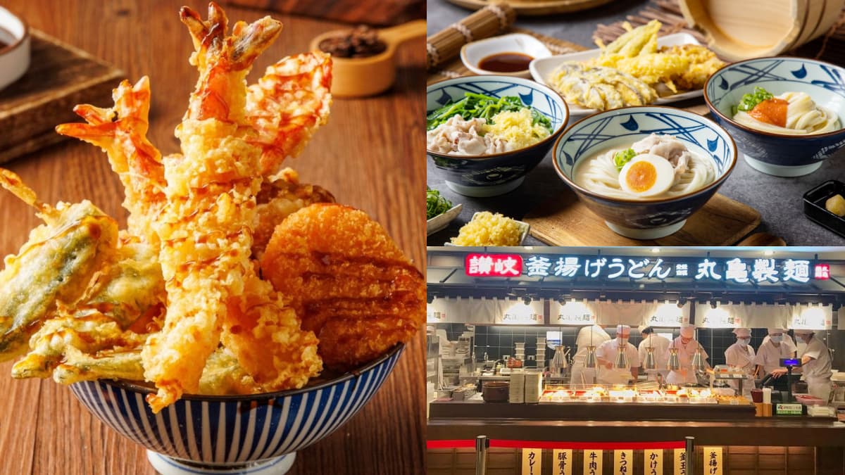 最低35元起!丸亀高CP值「天丼自由配」下殺88折,加碼豆皮烏龍麵買一送一