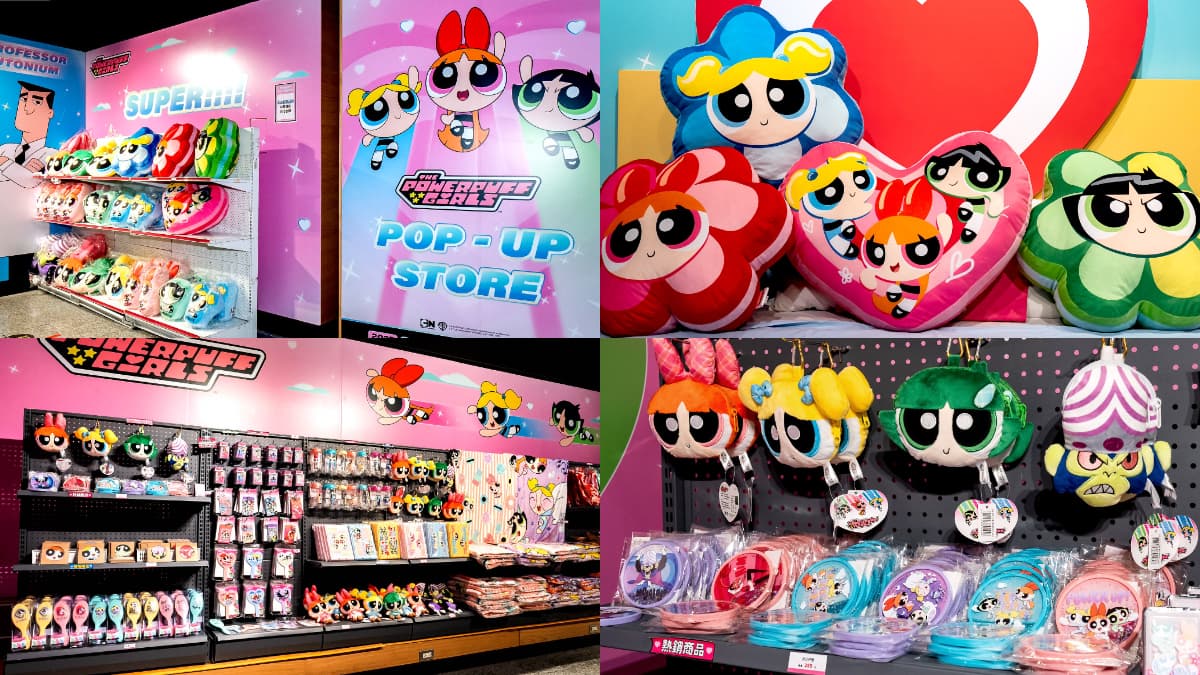 「飛天小女警」快閃店免費逛!8大打卡點超好拍,還有百款獨家周邊搶先看