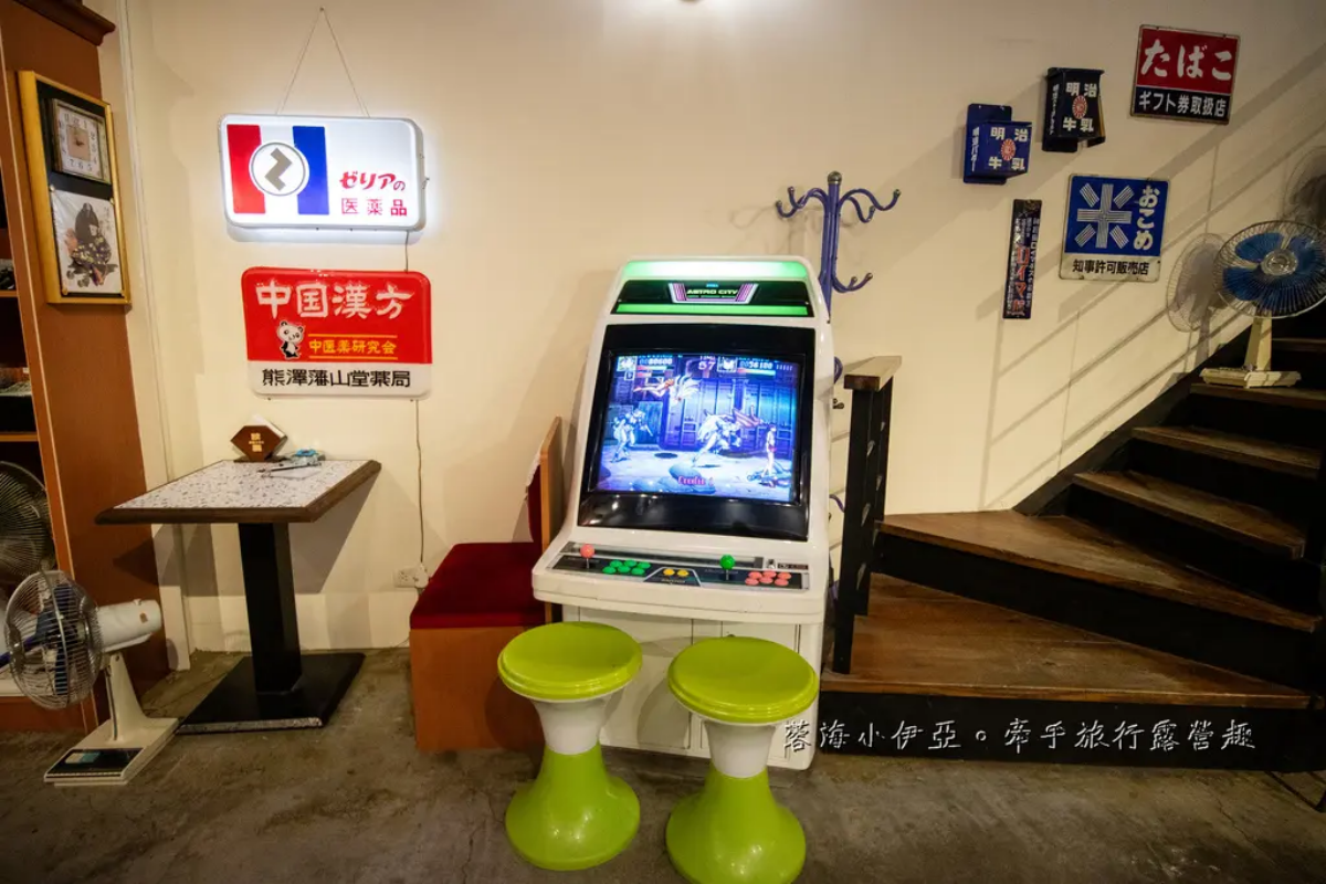 一秒到穿越到日本!桃園新開幕「復古風咖啡廳」,復古街機、偉士牌機車必拍 一秒到穿越到日本!桃園新開幕「復古風咖啡廳」,復古街機、偉士牌機車必拍