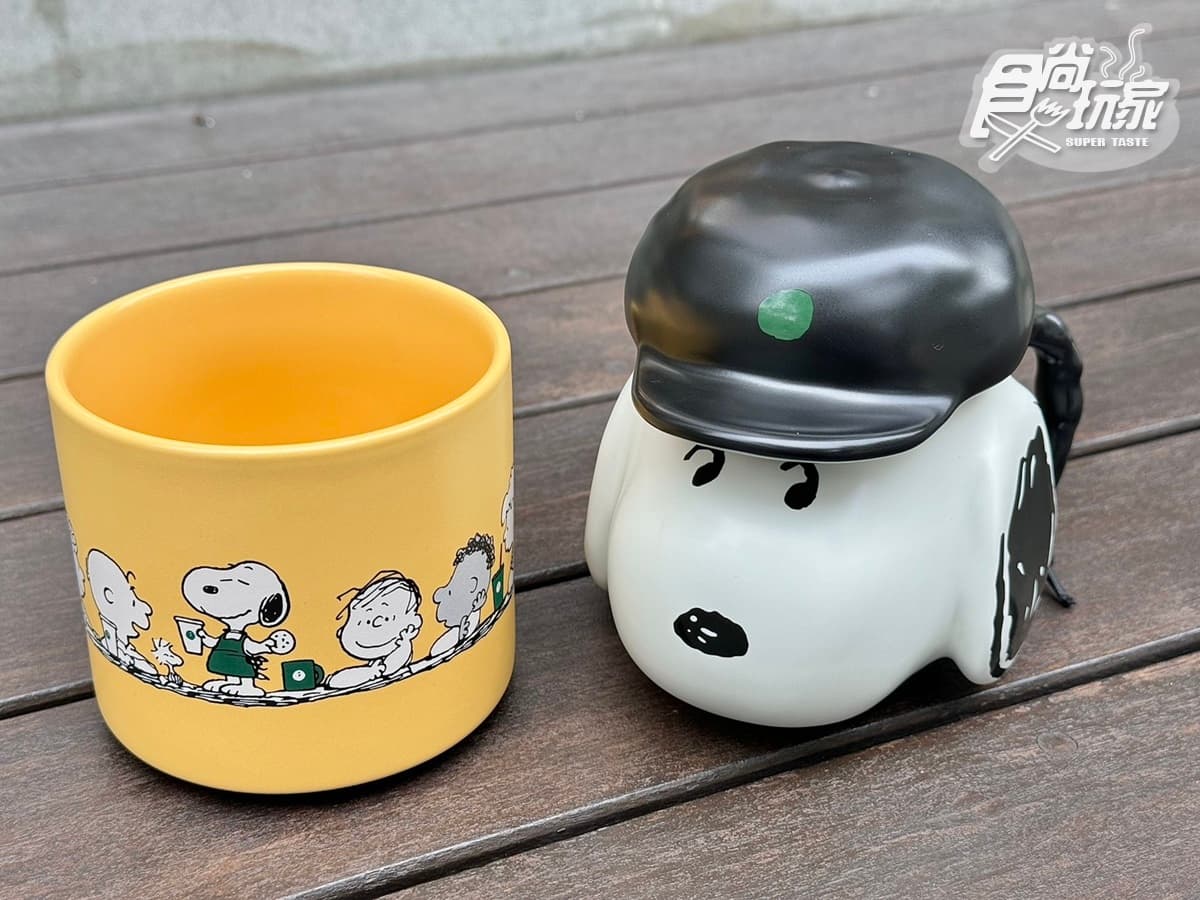「史努比星冰樂」首登場!「星巴克x史努比」17款開箱,大頭馬克杯、送布章 「史努比星冰樂」首登場!「星巴克x史努比」17款開箱,大頭馬克杯、送布章