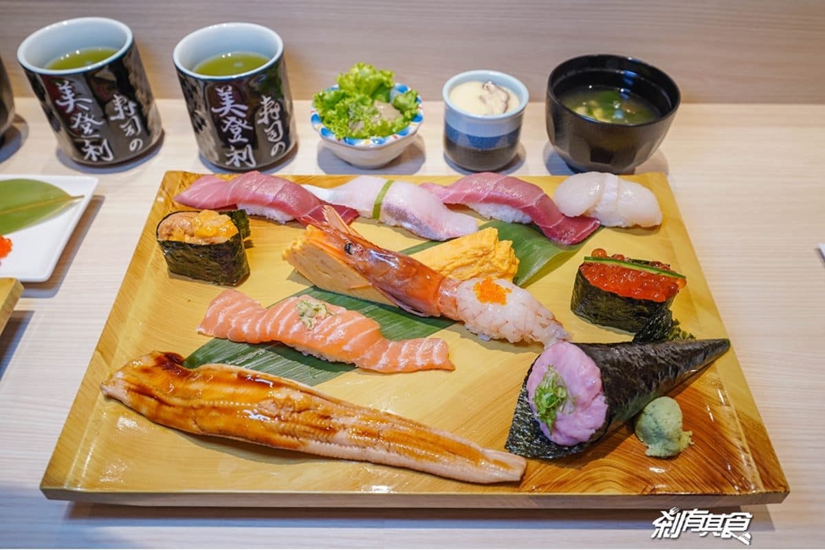 70款壽司+生魚片無限吃!「日本壽司名店」推吃到飽,還有炸物、燒烤自助吧 台中壽司推薦:70款壽司、自助吧任吃