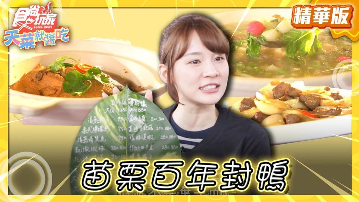 苗栗銅鑼美食必吃「百年封鴨」!食尚主持人林莎推薦「連記甘味花園餐廳」
