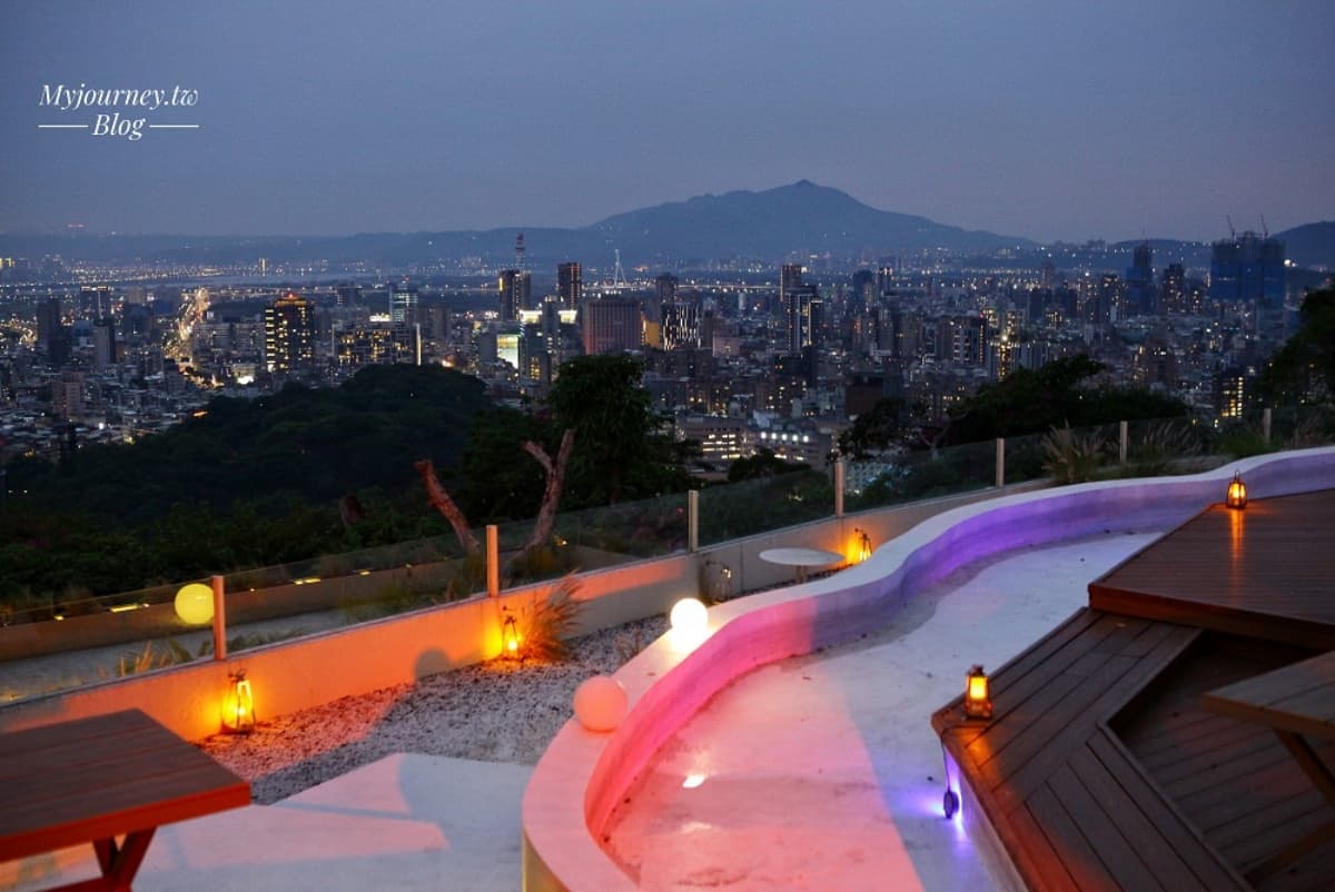 不輸陽明山夜景 !台北夜景人氣10大景點+8間夜景餐廳推薦,情侶約會必收 台北夜景餐廳3|天使仙境 ANGEL LAND:享受最美夜景第一排