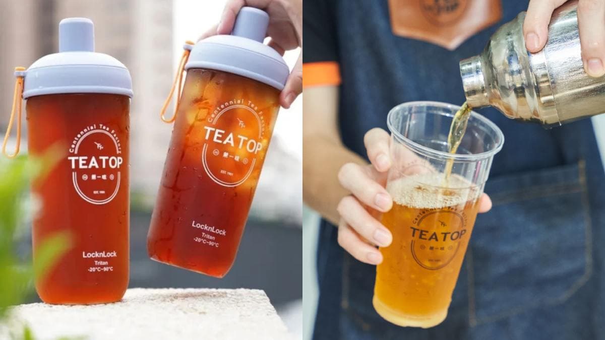 【食尚手搖祭】茶飲界米其林認證!TEA TOP買一送一,一次爽喝原汁果茶、日月潭紅茶