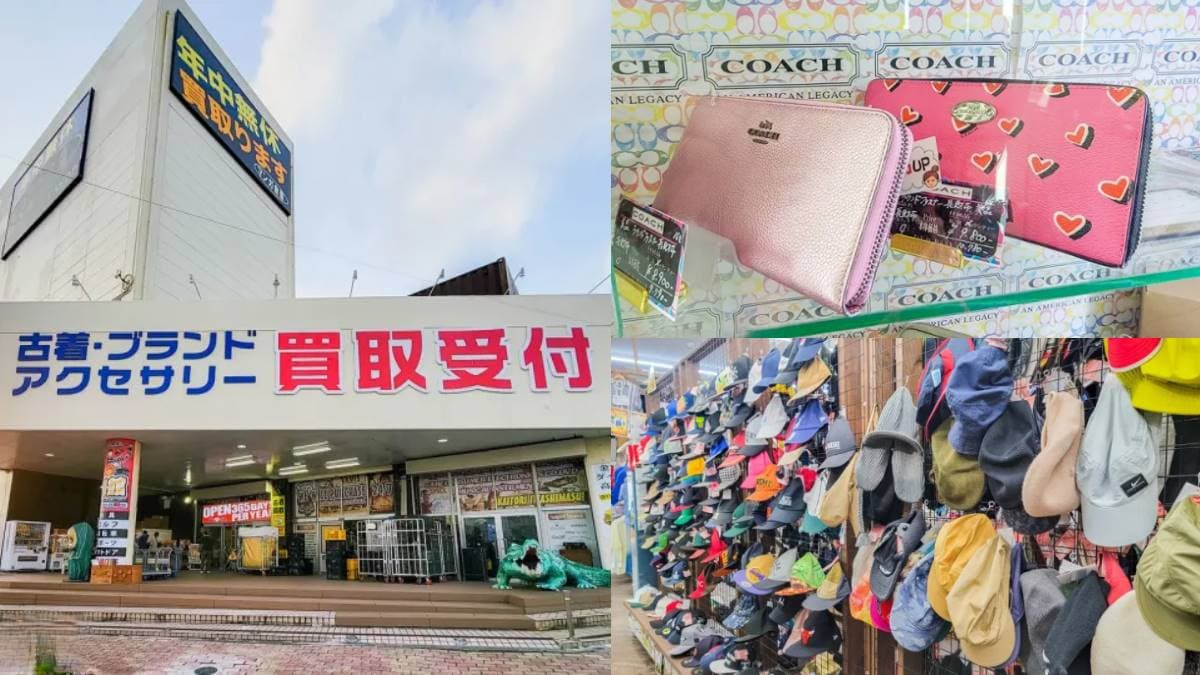占地超過2000坪!沖繩最強「二手店購物聖地」,從愛馬仕到稀有寶可夢都能買