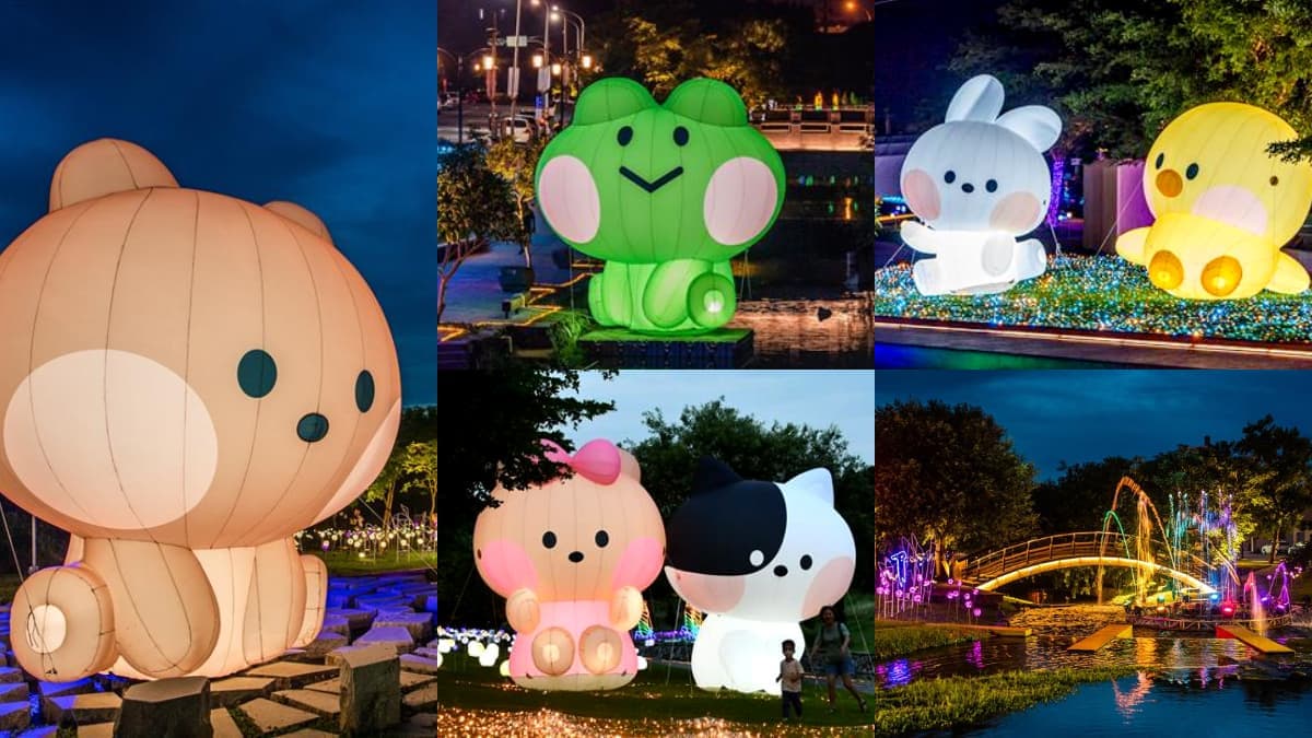 LINE FRIENDS minini出沒彰化!全台首場大型戶外展登場,打卡8大超萌角色(中獎公布)